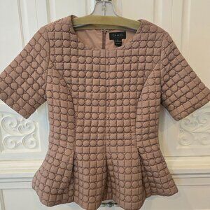 GRACIA - Ladies Peplum Top - Size Medium